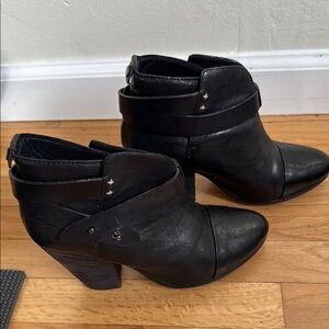 Rag n Bone Black Ankle Boots (excellent condition)